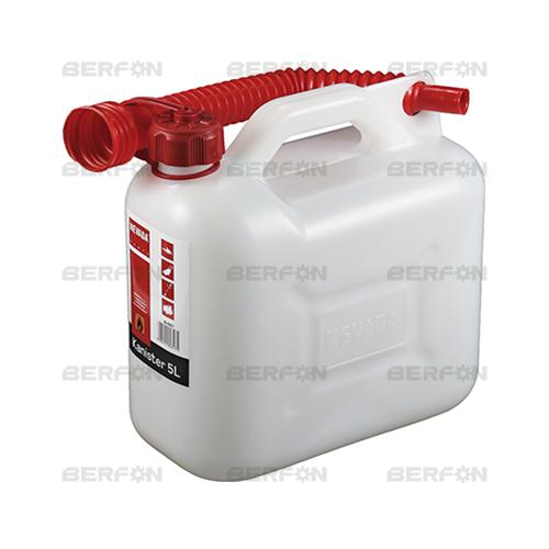 RESERVATORIO SIMPLES PLASTICO STD. 5 LITROS BRANCO